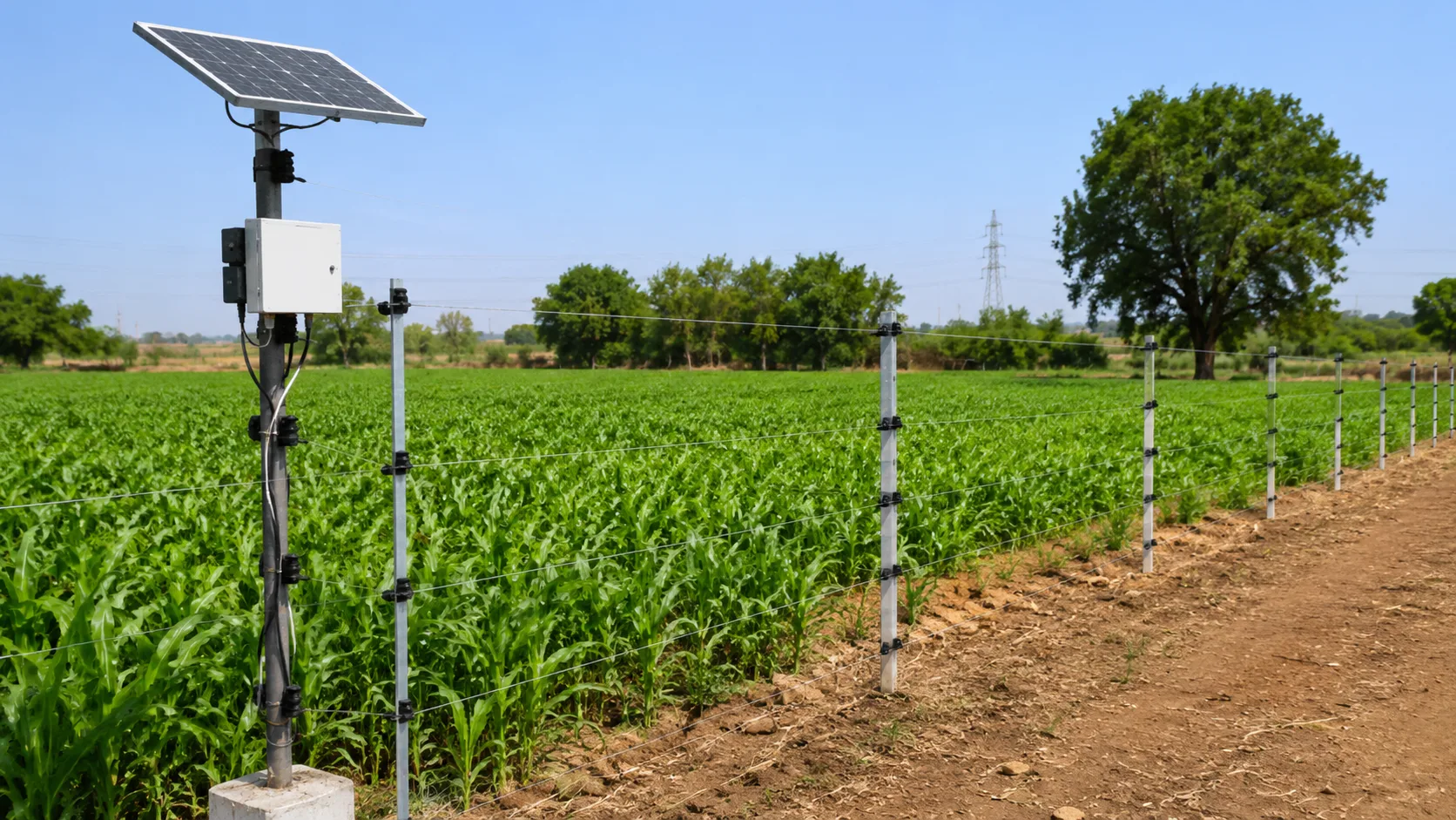Hero image: Solar Fencing